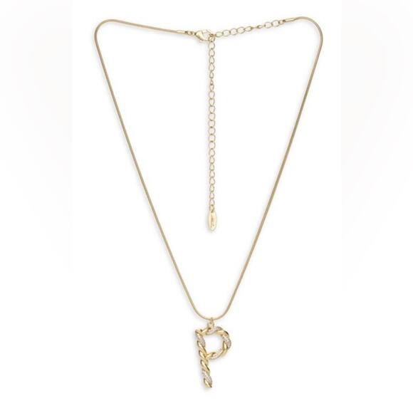 New ~ ETTIKA Letter “P”
18K Goldplated & Cubic Zirconia - Picture 2 of 3